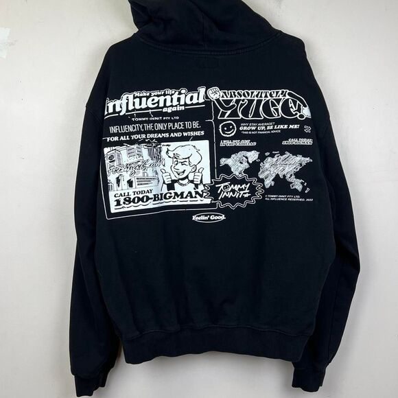 TommyInnit Pogchamp 2022 Hoodie Size Large - Picture 1 of 5
